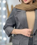 ست کت و شلوار کبریتی سوسن - تصویر 9