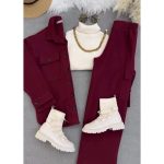 ست پالتو و شلوار نوشین