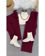 ست پالتو و شلوار نوشین