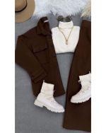 ست پالتو و شلوار نوشین - تصویر 4