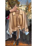 شومیز مجلسی زنانه رنگارنگ - تصویر 2