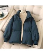 کاپشن کوتاه دخترانه نیکان - تصویر 4