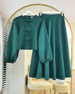 ست بلوز دامن دخترانه روشا - تصویر 2