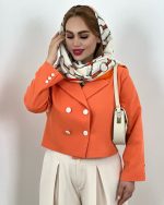 ست کت و شلوار زنانه نارنج - تصویر 5