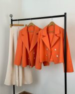 ست کت و شلوار زنانه نارنج - تصویر 8