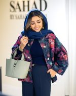 مانتو شلوار مجلسی خاص فلاور