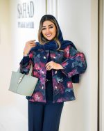 مانتو شلوار مجلسی خاص فلاور - تصویر 4