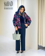 مانتو شلوار مجلسی خاص فلاور - تصویر 3