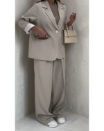 کت شلوار اورسایز دخترانه ژووان - تصویر 8