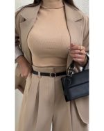 کت شلوار اورسایز دخترانه ژووان - تصویر 4