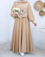 کت و سارافون دخترانه حلما - تصویر 5