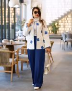 ست کت و شلوار مجلسی زنانه ندا - تصویر 5