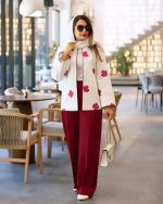 ست کت و شلوار مجلسی زنانه ندا - تصویر 6