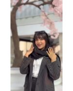 مانتو و شلوار زنانه دیپلمات مشکی جانا - تصویر 3