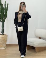 کت و شلوار شانتون زنانه رها - تصویر 7