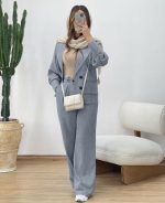 کت و شلوار شانتون زنانه رها - تصویر 5