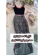 ست کراپ و دامن بلند گلی - تصویر 2