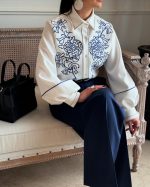 شومیز مجلسی زنانه پانیذ - تصویر 2