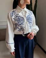 شومیز مجلسی زنانه پانیذ - تصویر 4