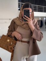 کت و شلوار زنانه مدل چاکلت - تصویر 2