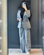 کت و شلوار زنانه مدل بلک