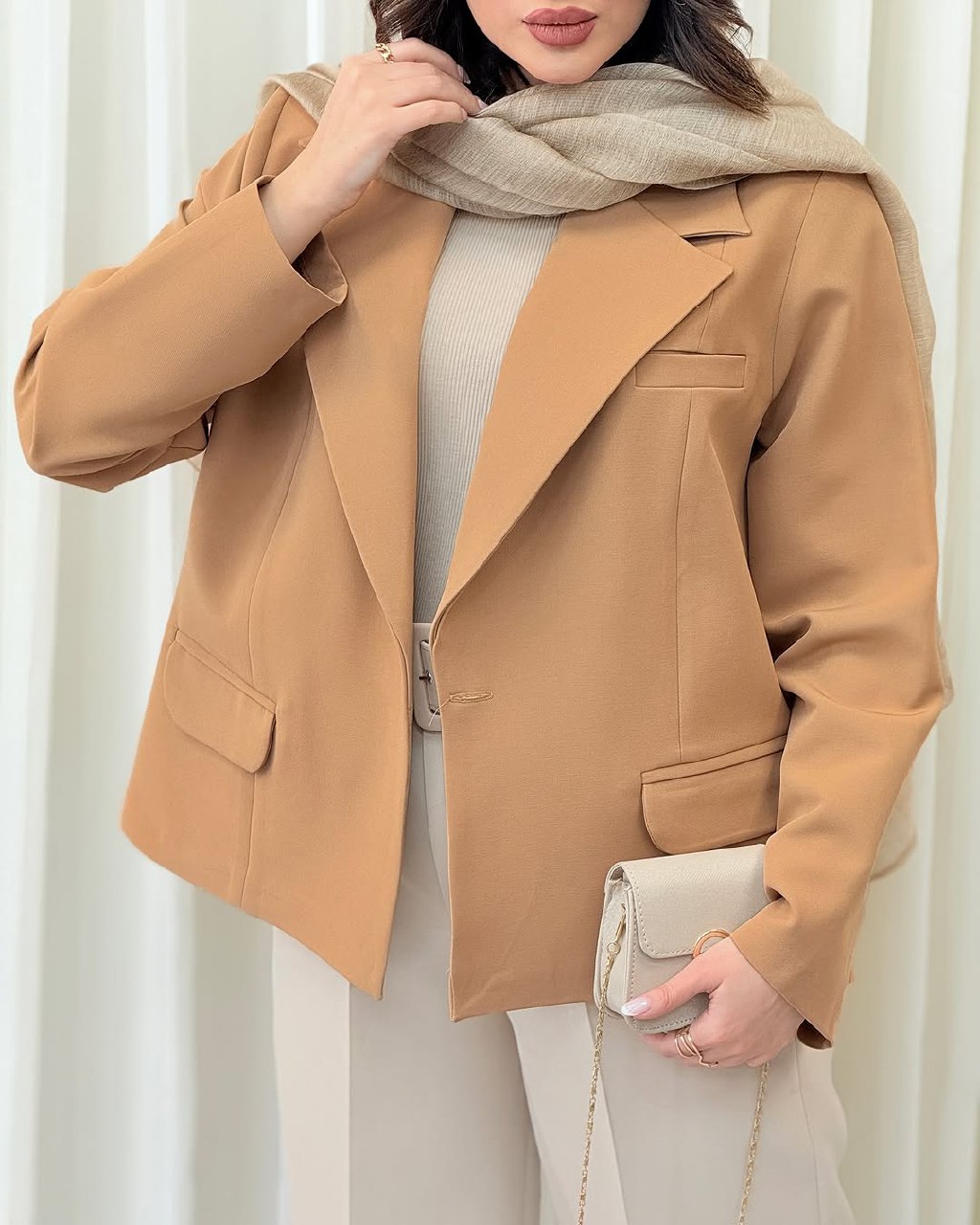 IMG_20250217_204230_722 کت زنانه مدل گاندی - تصویر 1