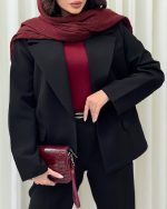 کت زنانه مدل گاندی - تصویر 4