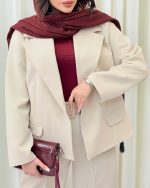 کت زنانه مدل گاندی - تصویر 3