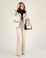 کت و شلوار زنانه مدل وسمه