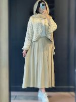 کت دامن زنانه مدل چین چیلا - تصویر 11