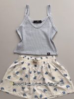 تاپ و شلوارک زنانه مدل فانتزی - تصویر 2