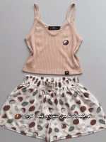 تاپ و شلوارک زنانه مدل فانتزی - تصویر 3