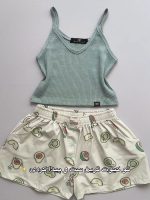 تاپ و شلوارک زنانه مدل فانتزی - تصویر 4