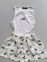 تاپ و شلوارک زنانه مدل فانتزی