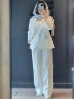 کت و شلوار و ژیله زنانه مدل گلد - تصویر 5