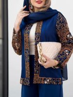 مانتو شلوار زنانه مدل هندی  - تصویر 5