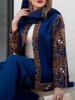 مانتو شلوار زنانه مدل هندی  - تصویر 6