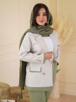 مانتو شلوار زنانه مدل ماندانا - تصویر 11