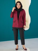 مانتو شلوار زنانه مدل ماندانا - تصویر 3