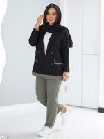 مانتو شلوار زنانه مدل ماندانا - تصویر 9