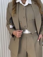 کت شلوار و ژیله زنانه مدل مریم - تصویر 2