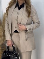 کت شلوار و ژیله زنانه مدل مریم - تصویر 3