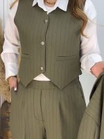 کت شلوار و ژیله زنانه مدل مریم - تصویر 5