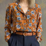 شومیز زنانه مدل میخک