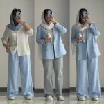 مانتو و شلوار زنانه مدل نارین - تصویر 3