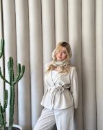 کت و شلوار زنانه مدل کاکتوس - تصویر 6