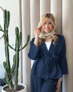 کت و شلوار زنانه مدل کاکتوس