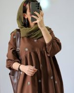 پیراهن زنانه مدل محیا - تصویر 6