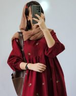 پیراهن زنانه مدل محیا - تصویر 11