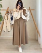 کت و دامن زنانه مدل خرسی - تصویر 8